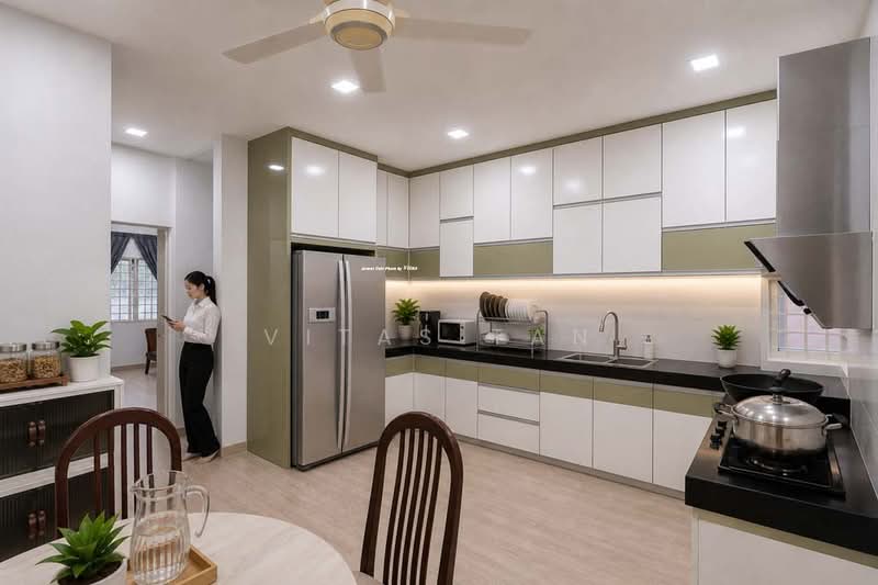 Rumah Teres 2 Tingkat untuk Dijual di Taman Klang Utama (Kapar) - Vitas Tan - Kitchen - PropertyGuru.com.my