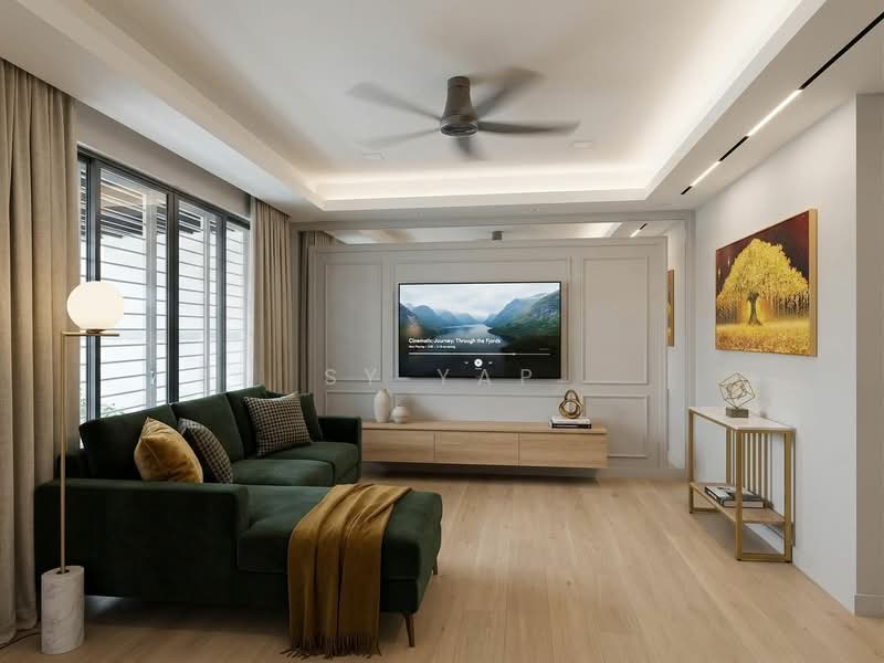 Rumah Teres 2 Tingkat untuk Dijual di Desa Parkcity (Kuala Lumpur) - SY YAP - Living Room - PropertyGuru.com.my