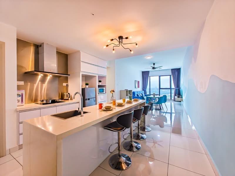 Service Residence for Rent at Southkey Mosaic - Alen Tan - Kitchen - PropertyGuru.com.my