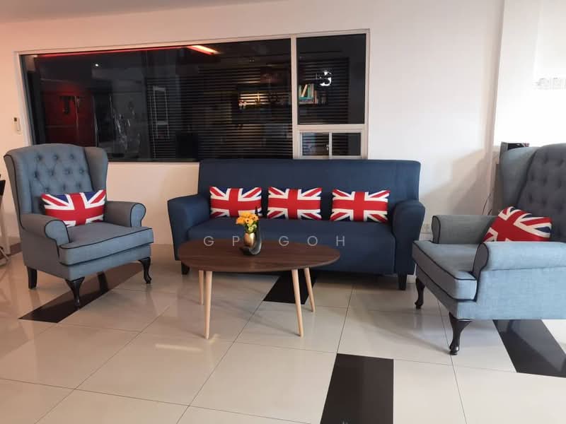 Semi-D Factory for Sale in Sungai Buloh (Selangor) - GP Goh - Living Room - PropertyGuru.com.my