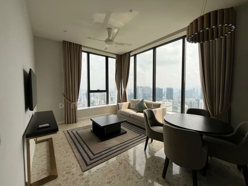 Service Residence for Rent at Pavilion Ceylon Hill - Desmond Low - Living Room - PropertyGuru.com.my