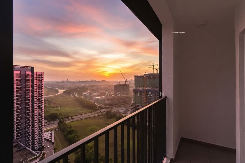 Service Residence for Sale at Hana @ Eco Ardence - Vitas Tan - Balcony - PropertyGuru.com.my