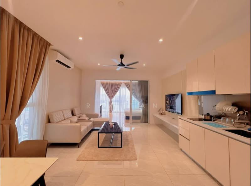 Servis Apartment untuk Disewa di Quill Residence - Rex Tan - Living Room - PropertyGuru.com.my