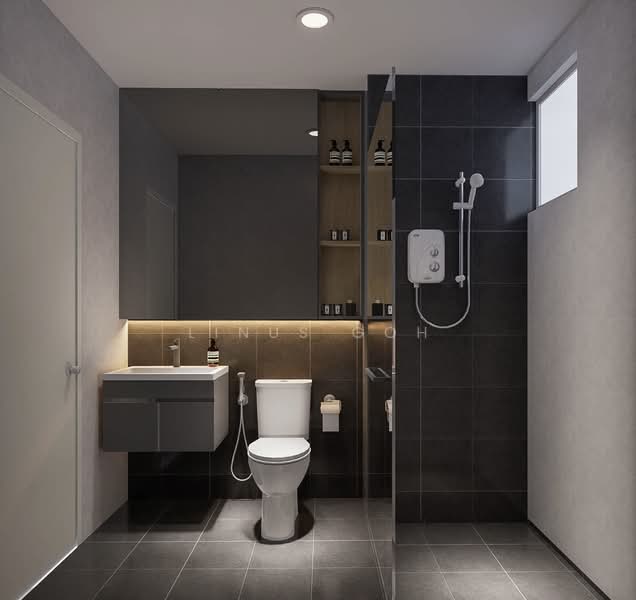 Kondominium untuk Dijual di RV2 Residence (Riverville Residences 2) - Linus Goh - Bathroom - PropertyGuru.com.my