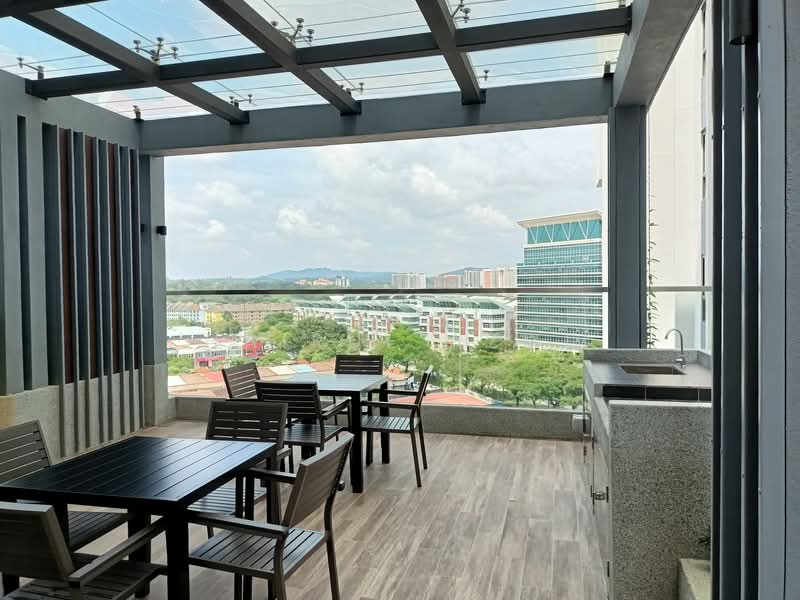 Service Residence for Rent at Dian Residency - Hairul Azmi - Balcony - PropertyGuru.com.my