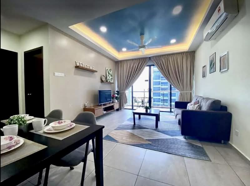 Service Residence for Rent at Atlantis Residences (Pangsapuri Atlantis Kota Syahbandar) - Kellyn Foo - Living Room - PropertyGuru.com.my