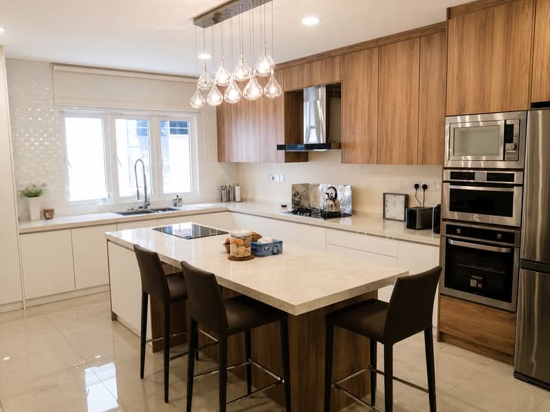 Rumah Teres untuk Dijual di Kota Kemuning (Shah Alam) - Richard Low - Kitchen - PropertyGuru.com.my