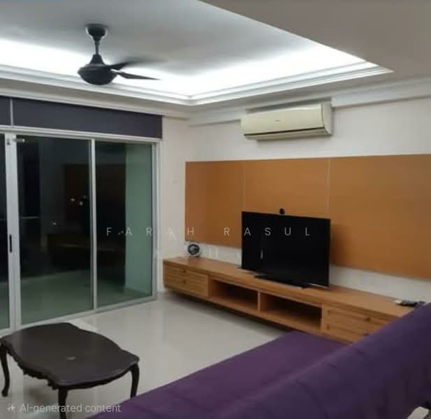 Kondominium untuk Dijual di Mas Kiara Residences - Farah Rasul - Living Room - PropertyGuru.com.my