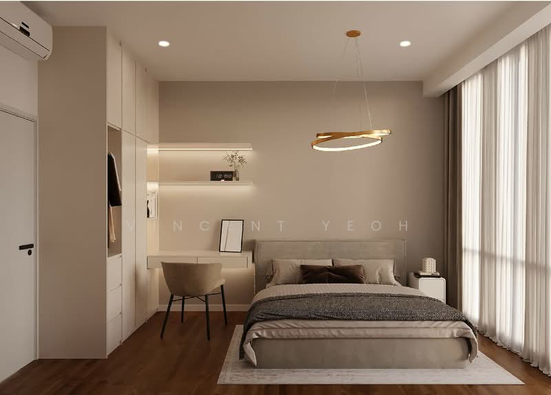 Servis Apartment untuk Disewa di Jewel by Oxley KLCC - Vincent Yeoh - Bedroom - PropertyGuru.com.my