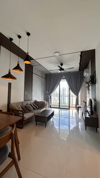 Pangsapuri untuk Disewa di Starview Bay @ Forest City - Simpson Poh - Living Room - PropertyGuru.com.my