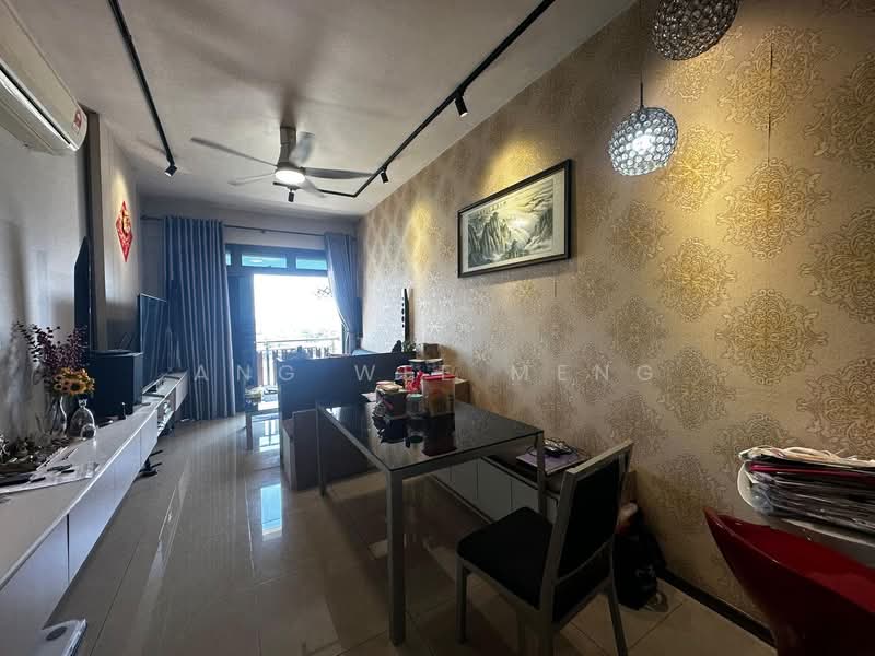 Service Residence for Rent at D'Secret Garden (Pangsapuri Kempas Indah) - Ang Wee Meng - Living Room - PropertyGuru.com.my