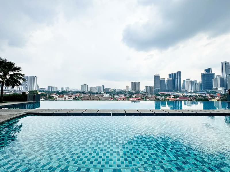 Condominium for Sale at Chymes Condo @ Gurney KL (Faber Antara Condominium) - Ilman Nahri - Pool - PropertyGuru.com.my