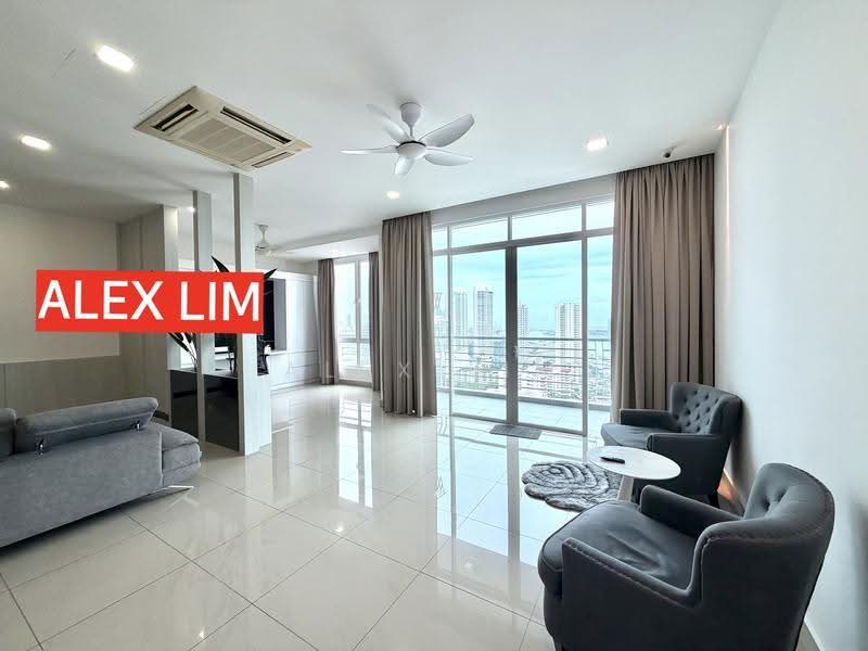 Kondominium untuk Disewa di The Cantonment - Alex Lim - Living Room - PropertyGuru.com.my