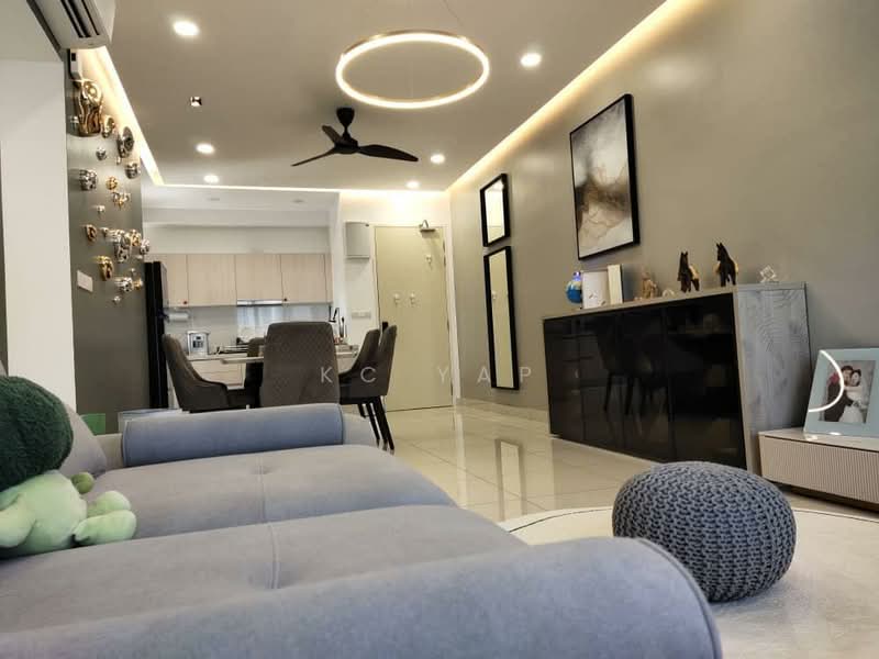 Service Residence for Sale at Parc 3 - KC Yap - Living Room - PropertyGuru.com.my