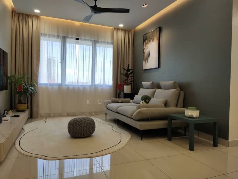 Service Residence for Sale at Parc 3 - KC Yap - Living Room - PropertyGuru.com.my