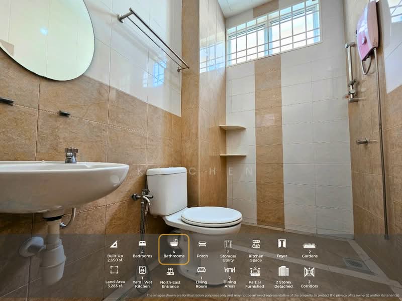 Bungalow for Sale in Sunway Tunas Jaya (Batu Maung) - KS Chen - Bathroom - PropertyGuru.com.my