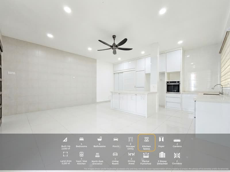 Bungalow for Sale in Sunway Tunas Jaya (Batu Maung) - KS Chen - Kitchen - PropertyGuru.com.my