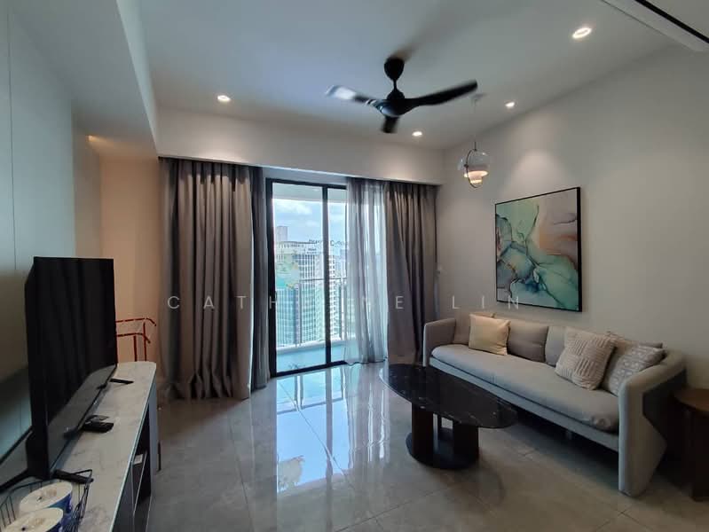 Service Residence for Sale at Ooak Serviced Apartments @ Kiara 163 - Cathrine Lin - Living Room - PropertyGuru.com.my