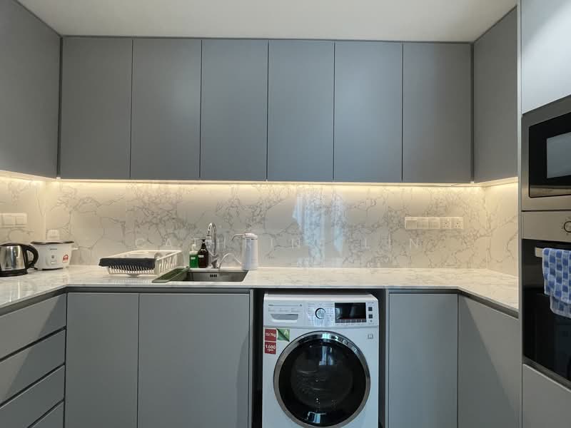 Service Residence for Sale at Ooak Serviced Apartments @ Kiara 163 - Cathrine Lin - Kitchen - PropertyGuru.com.my
