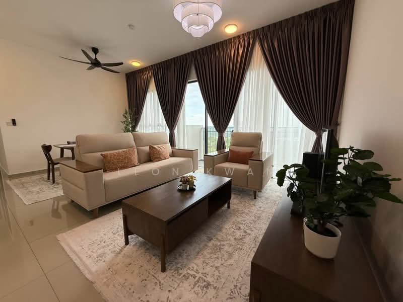 Servis Apartment untuk Disewa di Gems Residences - Leon Kwan - Living Room - PropertyGuru.com.my