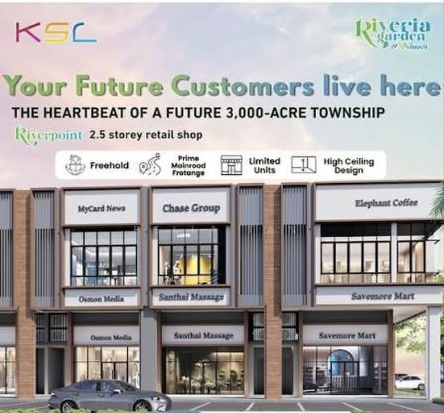 Shop for Sale in Riveria Garden @ Wawari (Iskandar Puteri (Nusajaya)) - Bella Tan - Exterior - PropertyGuru.com.my