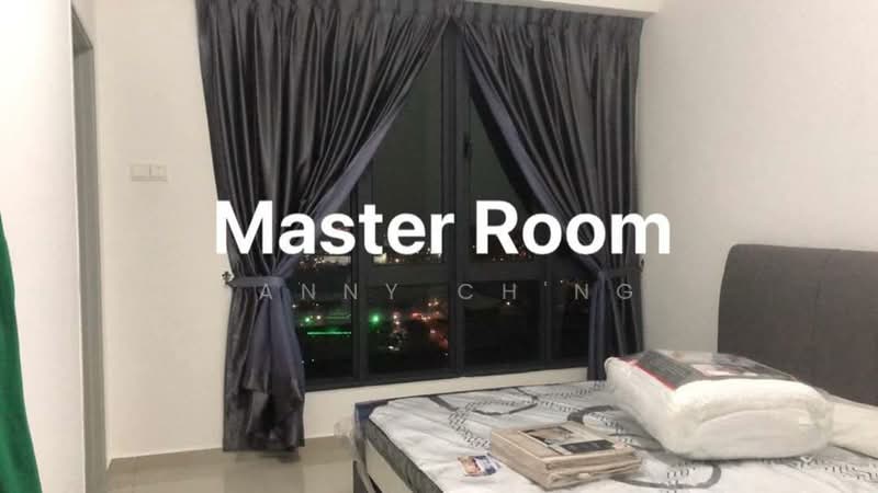 Kondominium untuk Disewa di The Promenade - Danny Ch'ng - Master Bedroom - PropertyGuru.com.my
