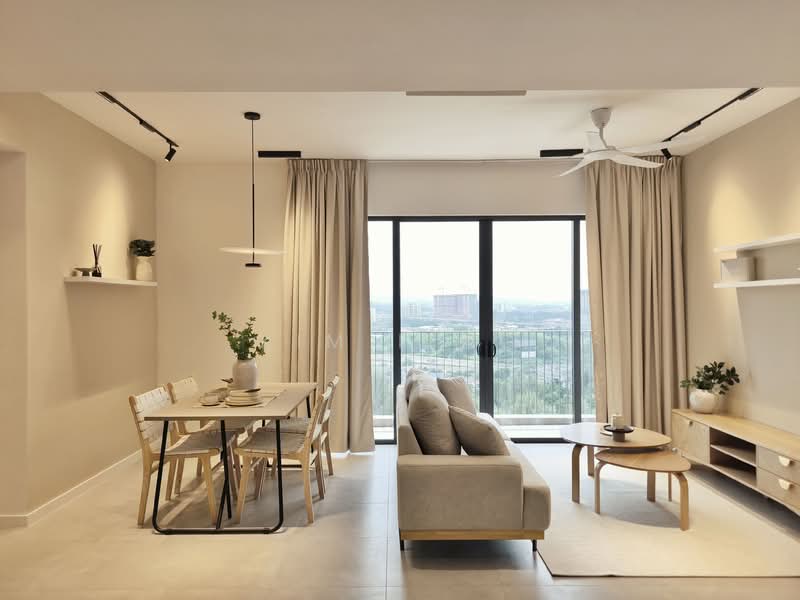 Service Residence for Rent at Alira @ Metropark Subang - Kim Ling - Living Hall - PropertyGuru.com.my