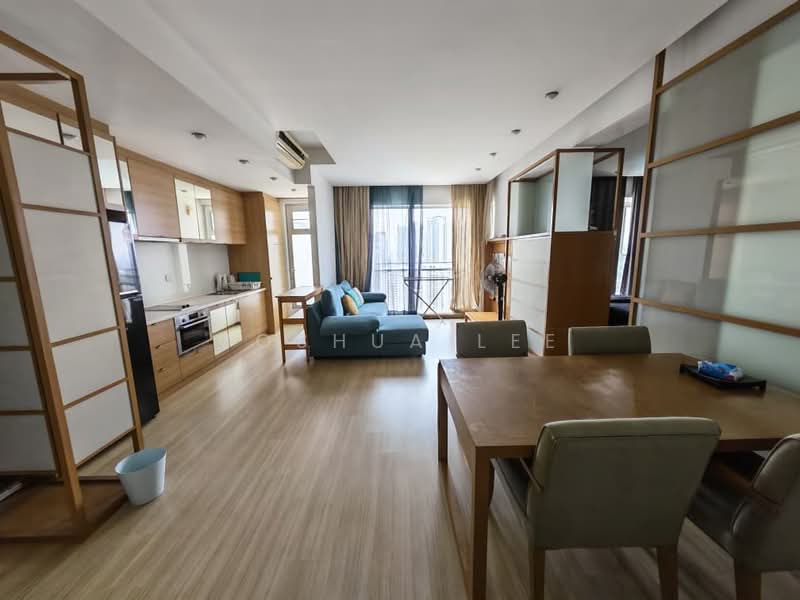 Servis Apartment untuk Disewa di Verve Suites - Joshua Lee - Living Room - PropertyGuru.com.my