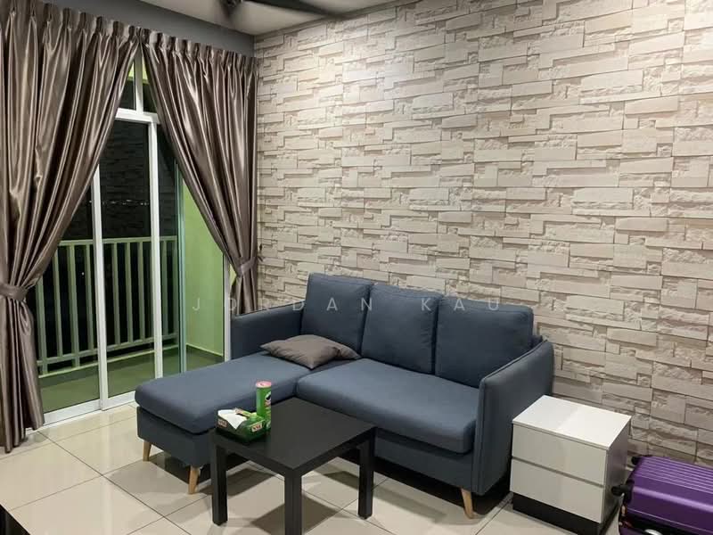 Servis Apartment untuk Disewa di Twin Danga Residence - Jordan Kau - Living Room - PropertyGuru.com.my
