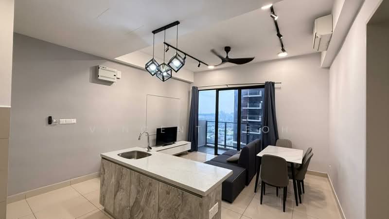 Service Residence for Rent at Trion 2 @ KL - Vincent Yeoh - Living Room - PropertyGuru.com.my