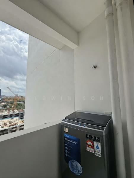 Service Residence for Rent at TRELLIS RESIDENCES - Eldwin Soh - Balcony - PropertyGuru.com.my