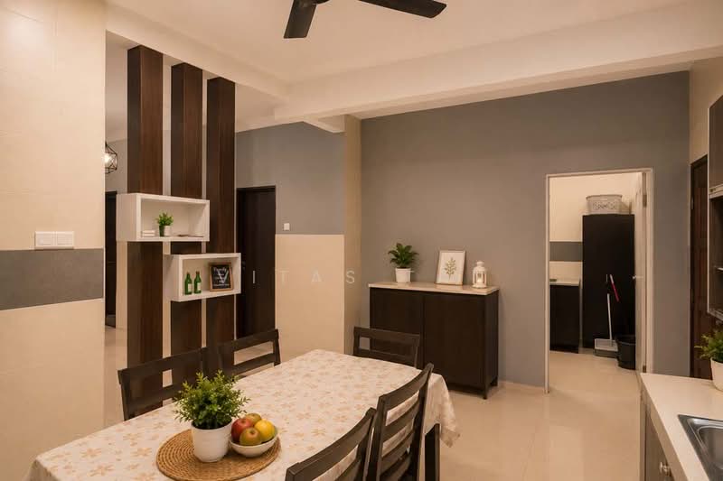 Rumah Berkembar untuk Dijual di Taman Meru Harapan (Kapar) - Vitas Tan - Dining Room - PropertyGuru.com.my