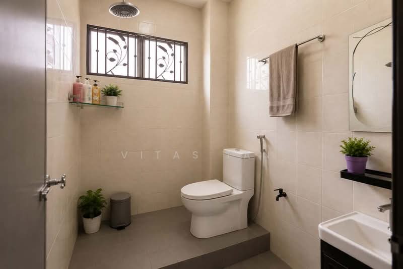 Rumah Berkembar untuk Dijual di Taman Meru Harapan (Kapar) - Vitas Tan - Bathroom - PropertyGuru.com.my