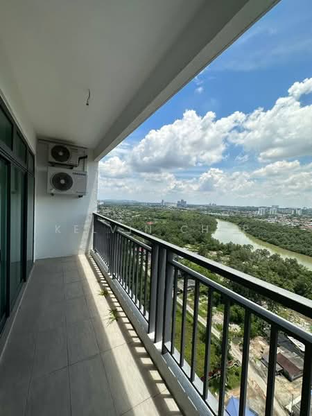 Service Residence for Sale at 8Scape Residence @ Sutera - Kelvin Chop - Balcony - PropertyGuru.com.my