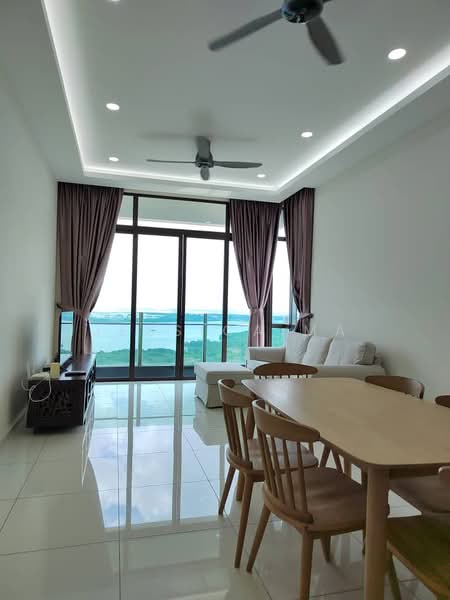Service Residence for Rent at Wave @ Marina Cove - Jessica Ma - Living Room - PropertyGuru.com.my