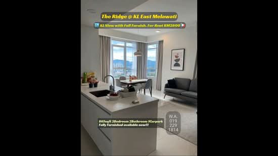 Service Residence for Rent at The Ridge - Wincent Chuah - PropertyGuru.com.my