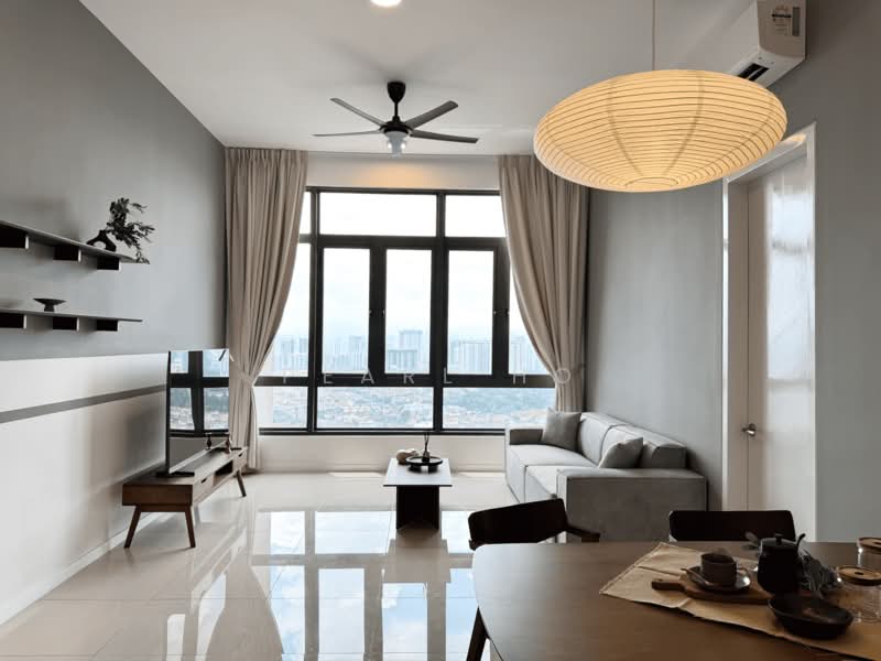 Condominium for Rent at The Maple Residences - Pearl Ho - Living Room - PropertyGuru.com.my