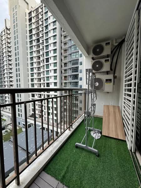 Service Residence for Sale at The Garden Residences - Simpson Poh - Balcony - PropertyGuru.com.my
