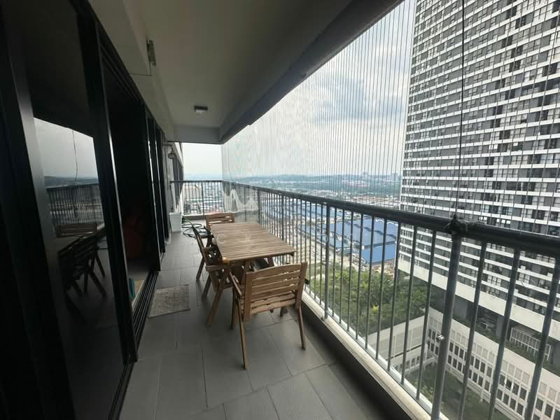 Servis Apartment untuk Disewa di SqWhere Service Apartments - Jack Hooi - Balcony - PropertyGuru.com.my