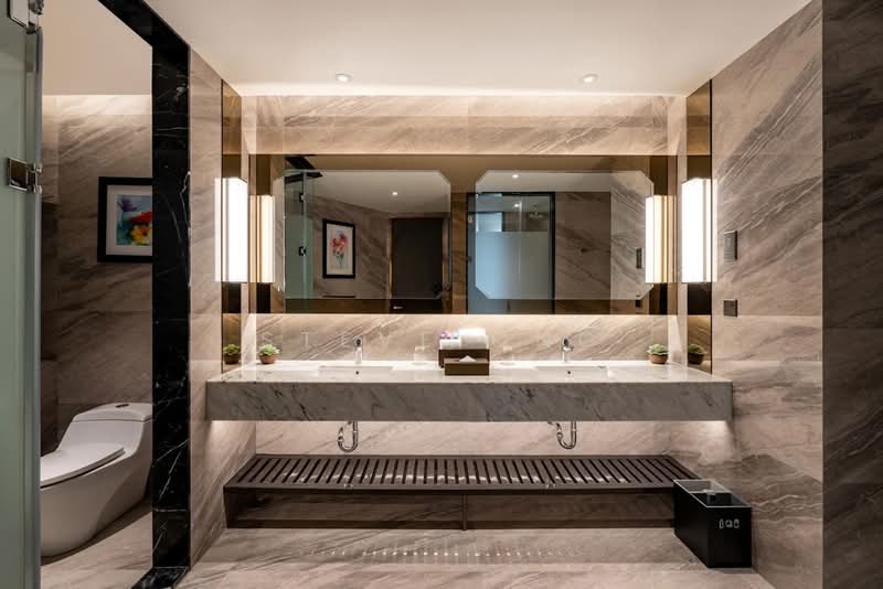 Servis Apartment untuk Dijual di Imperial Lexis - Steve Ong - Bathroom - PropertyGuru.com.my