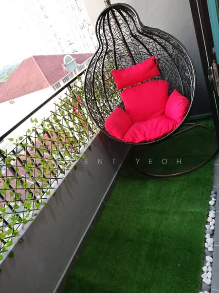 Service Residence for Sale at D'Aman Residences @ Puchong - Vincent Yeoh - Balcony - PropertyGuru.com.my