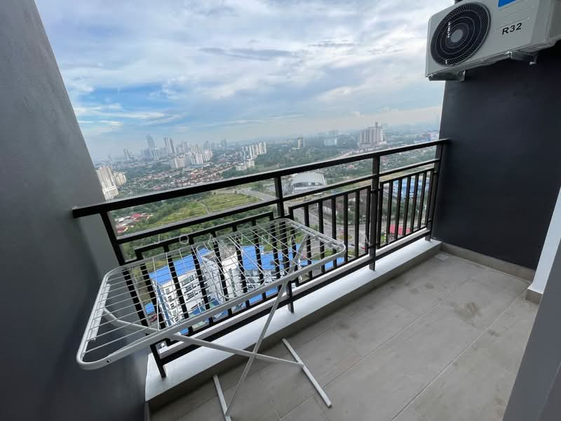 Servis Apartment untuk Disewa di SKS Habitat - Joanna Tai - Balcony - PropertyGuru.com.my