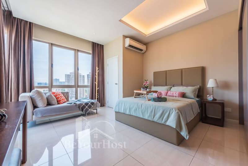 Servis Apartment untuk Disewa di Dorsett Residences Sri Hartamas - Wilson Chin - Bedroom - PropertyGuru.com.my