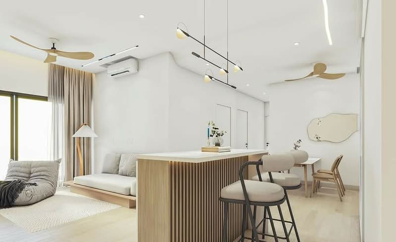 Service Residence for Sale at Veladaz Residences - Kingsley See - Living Room - PropertyGuru.com.my