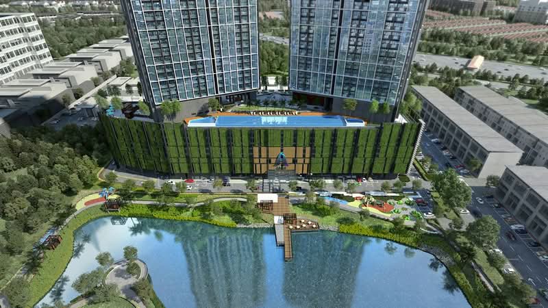 Service Residence for Sale at Aera Residence - Lisa Azila - Exterior - PropertyGuru.com.my