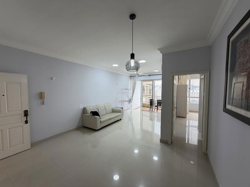 Condominium for Sale at Gurney Park Condominium - Rick Goh - Living Room - PropertyGuru.com.my