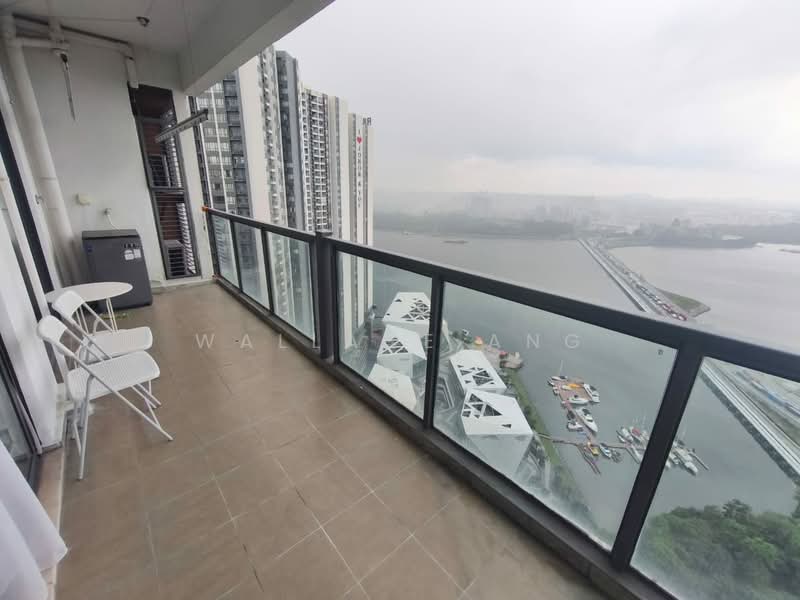 Service Residence for Rent at R&F Princess Cove Phase 1 - Wallace Ang - Balcony - PropertyGuru.com.my
