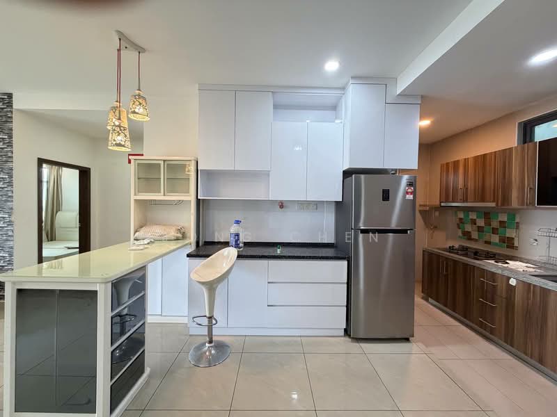 Service Residence for Sale at D'Secret Garden (Pangsapuri Kempas Indah) - Jong Chen - Kitchen - PropertyGuru.com.my