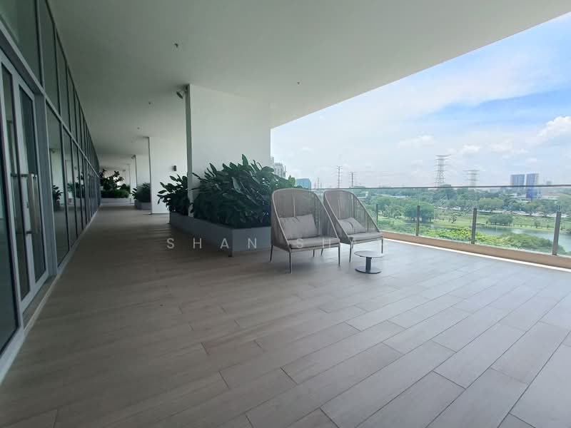 Service Residence for Rent at Dorsett Waterfront Subang - Shan Shan - Balcony - PropertyGuru.com.my