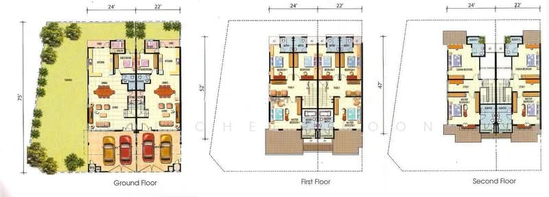 3-storey Terraced House for Sale in Bandar Bayan Bahru (Bayan Lepas) - Ooi Chee Khoon - PropertyGuru.com.my